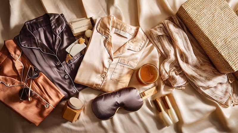 High-quality silk sleepwear and accessories for customer retention and brand value